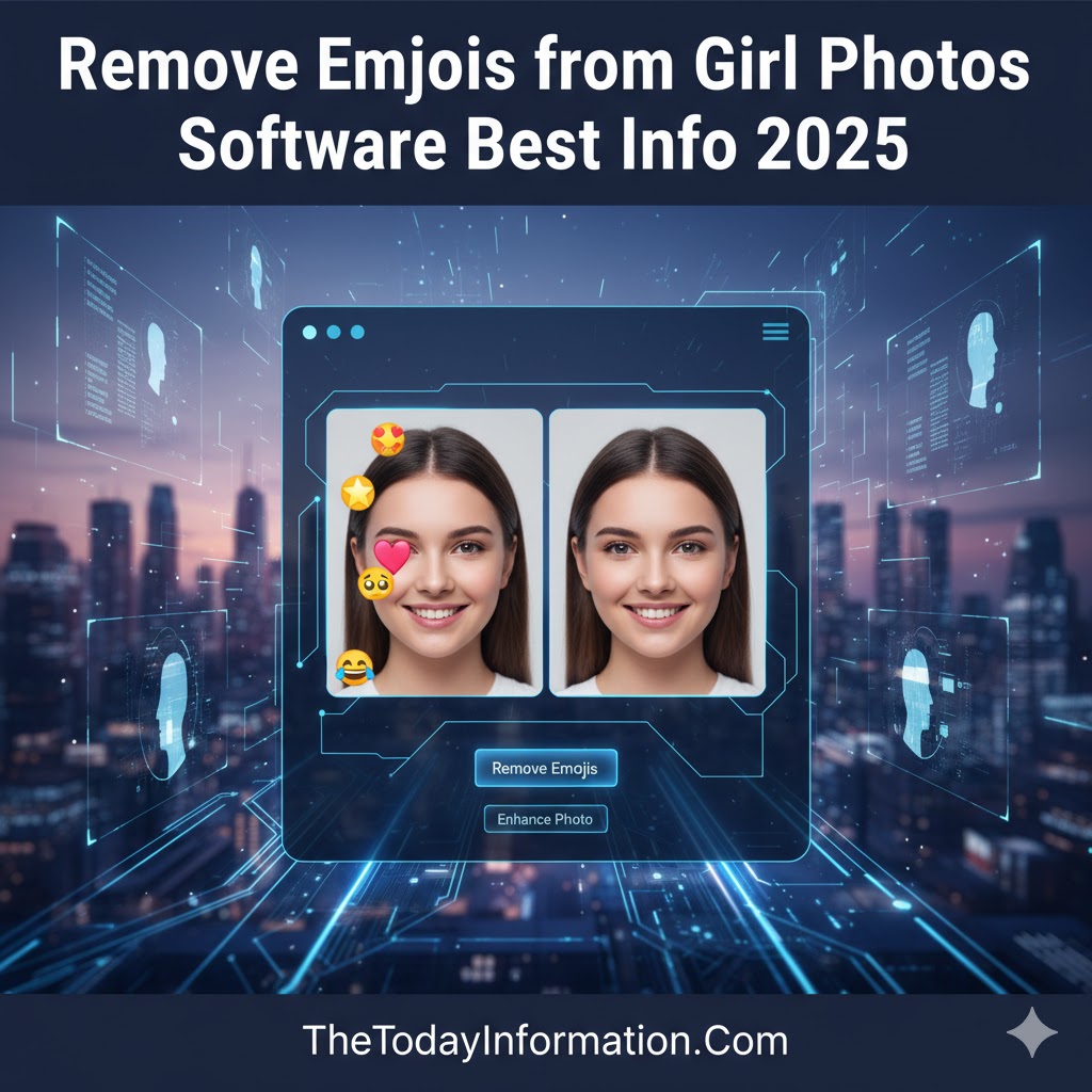 Remove Emojis from Girl Photos Software Best Info 2025